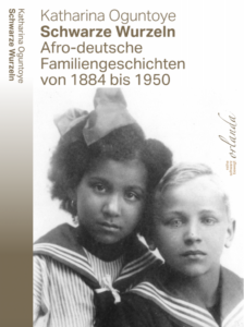 Buchcover mit zwei afrodeutsche Kinder
