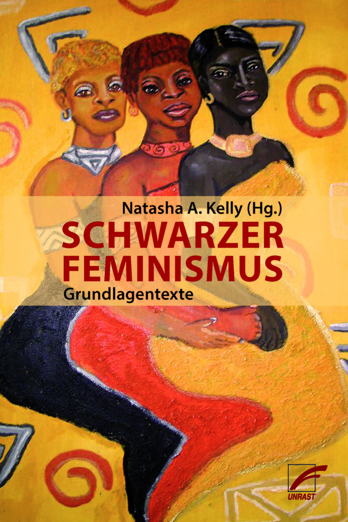 gemalte schwarze frauen auf dem buchcover schwarzer feminismus von natasha a. kelly
